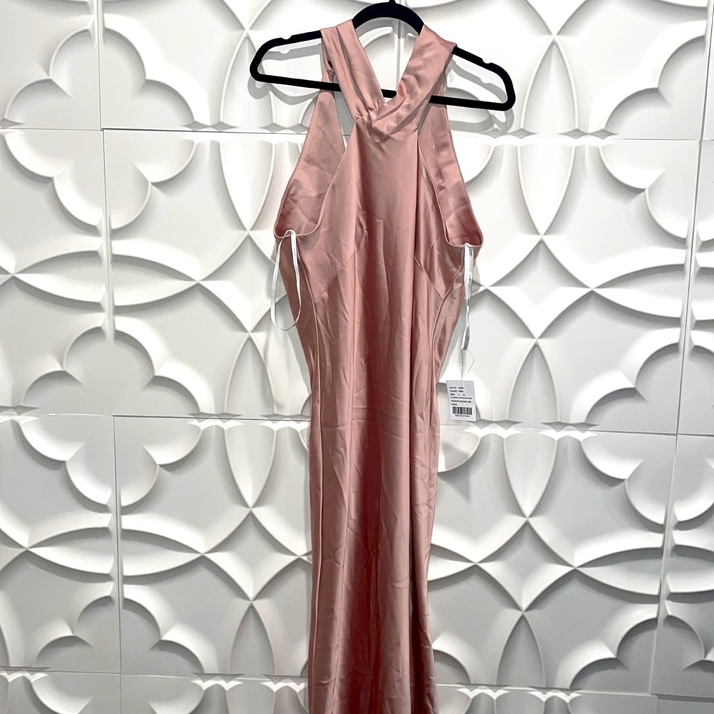 Lovely maxi dress toasted sugar bridal size large jj